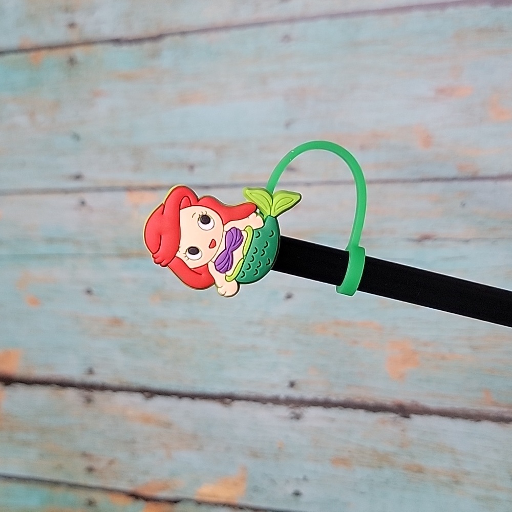 Little Mermaid Ariel Straw Topper - Picture 4 of 5